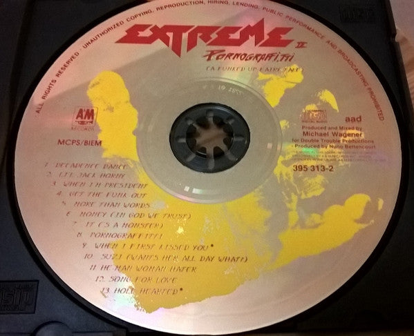 Extreme (2) : Extreme II : Pornograffitti (A Funked Up Fairytale) (CD, Album, RP)