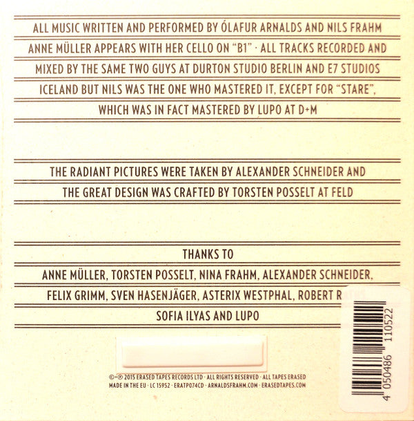 Ólafur Arnalds And Nils Frahm : Collaborative Works (CD, Comp + CD, Album)