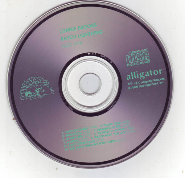 Lonnie Brooks : Bayou Lightning (CD, Album, RE)