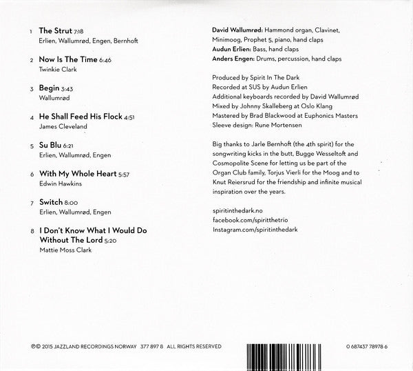 Spirit In The Dark : Now Is The Time (CD, Album)