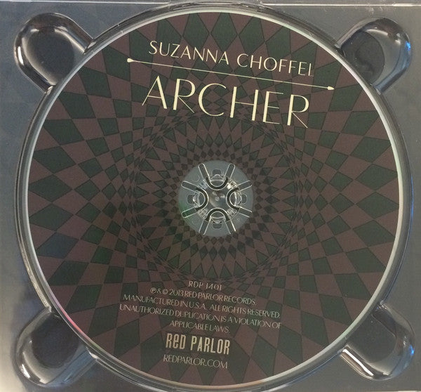 Suzanna Choffel : Archer (CD, Album, RE)