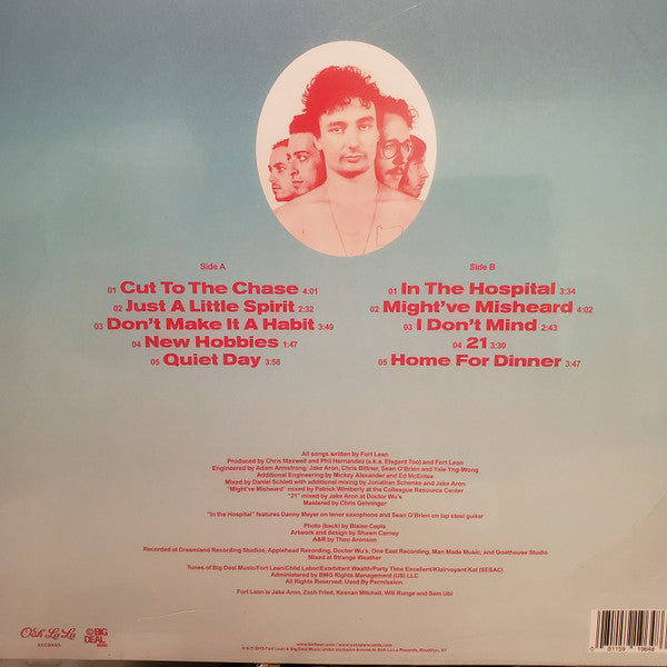 Fort Lean : Quiet Day (LP, Album, Ltd, Mus)