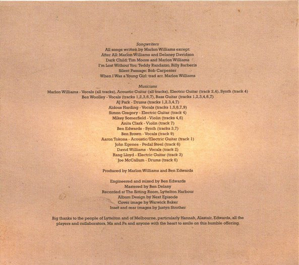 Marlon Williams (6) : Marlon Williams (CD, Album)