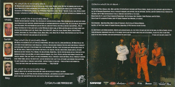 Isolation (15) : Lockdown (CD, Album)