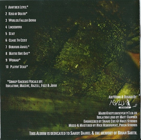 Isolation (15) : Lockdown (CD, Album)