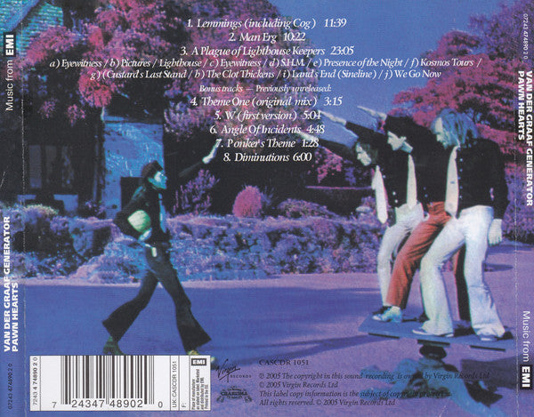Van Der Graaf Generator : Pawn Hearts (CD, Album, RE, RM, Opt)