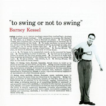 Barney Kessel : To Swing Or Not To Swing (CD, Album, Mono, RE)
