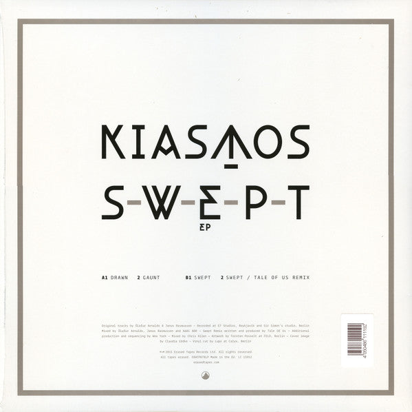Kiasmos : Swept EP (12", EP)