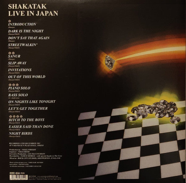 Shakatak : Live In Japan (2xLP, Album)