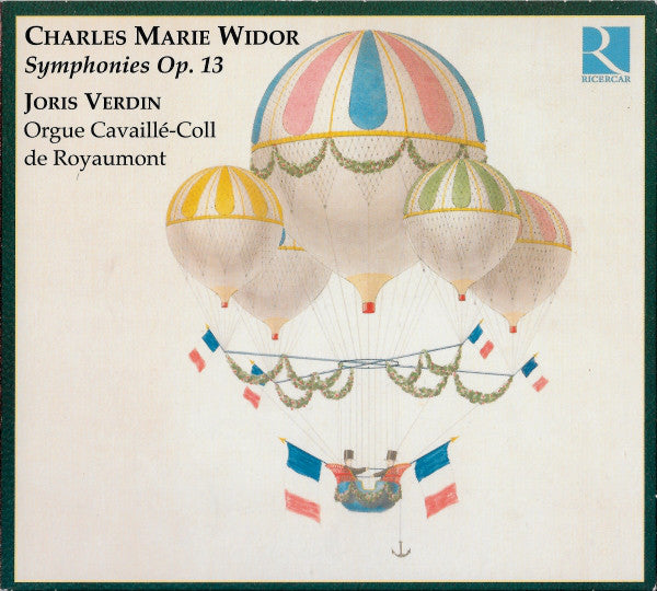 Charles-Marie Widor : Joris Verdin : Symphonies Pour Orgue, Op. 13 (2xCD, Album)