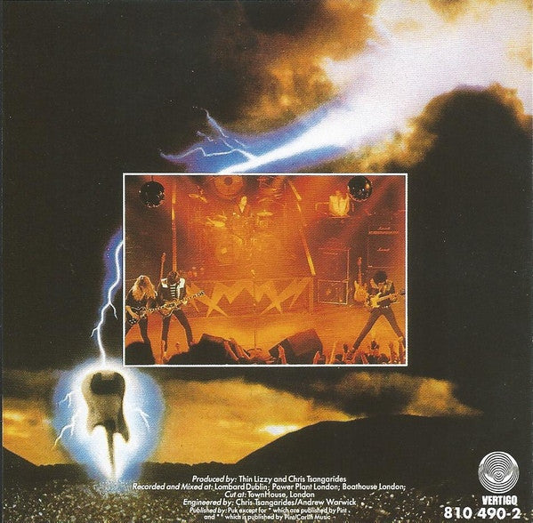 Thin Lizzy : Thunder And Lightning (CD, Album, RE, PDO)