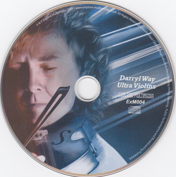 Darryl Way : Ultra Violins (CD, Album, Enh)