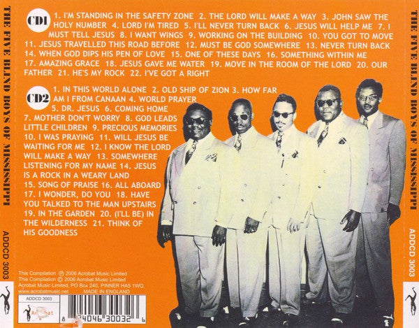 Five Blind Boys Of Mississippi : Five Blind Boys Of Mississippi (2xCD, Comp)