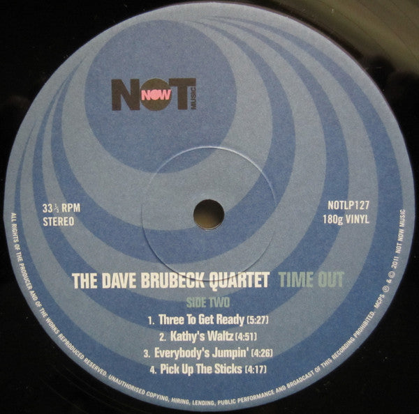 The Dave Brubeck Quartet : Time Out (LP, Album, RE, 180)