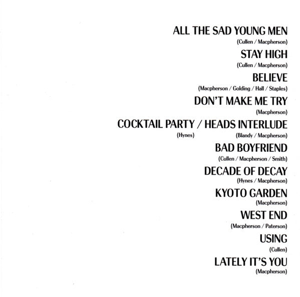 Spector (6) : Moth Boys (CD, Album)
