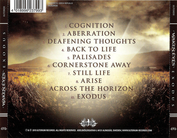 Waken Eyes : Exodus (CD, Album)