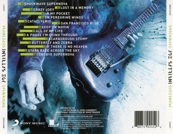 Joe Satriani : Shockwave Supernova (CD, Album)