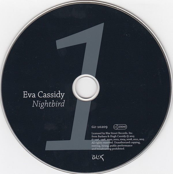 Eva Cassidy : Nightbird (2xCD, Album + DVD-V, PAL + Ltd)