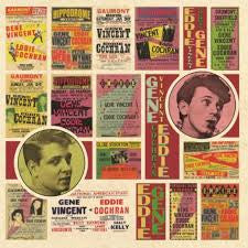 Eddie Cochran, Gene Vincent : The Saturday Club 1960 (LP, Comp, Red)