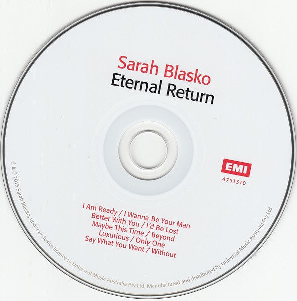 Sarah Blasko : Eternal Return (CD, Album)