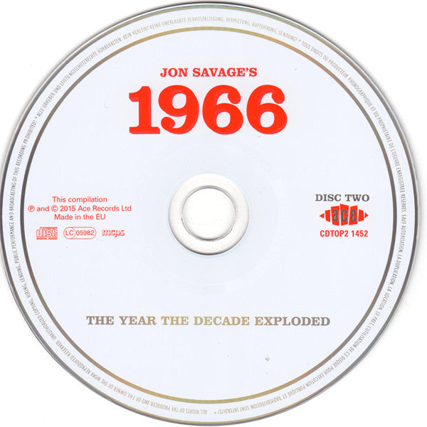 Jon Savage : Jon Savage's 1966 (The Year The Decade Exploded) (2xCD, Comp, RM)