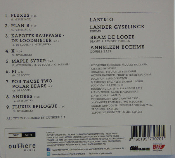 LABtrio : Fluxus (CD, Album)