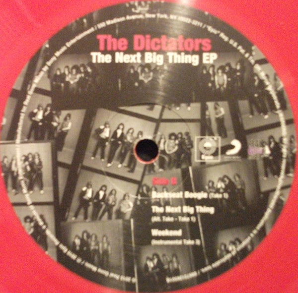 The Dictators : The Next Big Thing EP (10", EP, RSD, Ltd, Red)