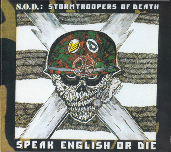 Stormtroopers Of Death : Speak English Or Die (CD, Album, RE, RM, 30t)