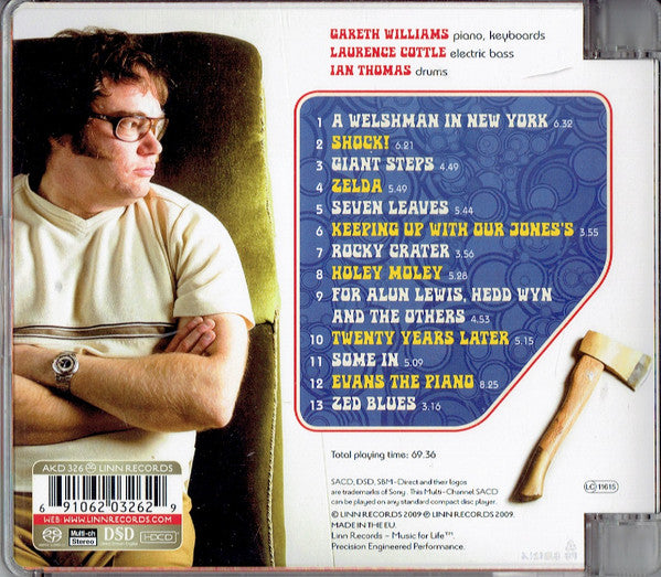 Gareth Williams Power Trio : Shock! (SACD, Hybrid, Multichannel, Album)