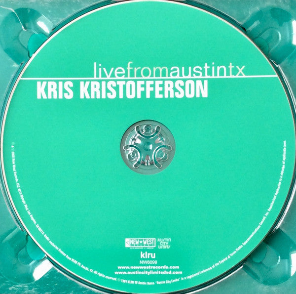 Kris Kristofferson : Live From Austin Tx (CD, Album)