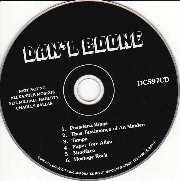 Dan'l Boone : Dan'l Boone (CD, Album)