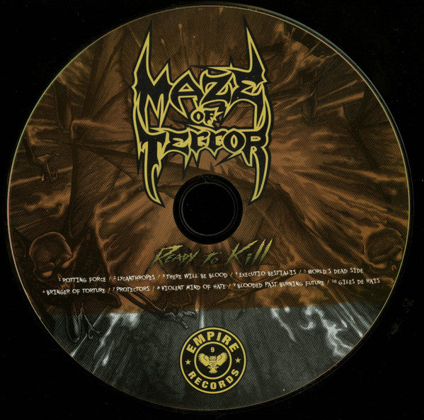 Maze Of Terror : Ready To Kill (CD, Album)