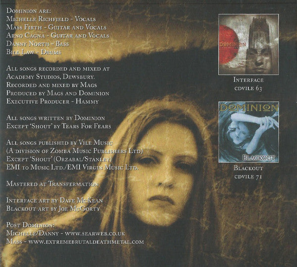 Dominion (4) : Threshold: A Retrospective (CD, Comp, Dig)