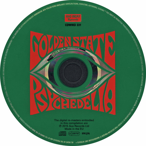 Various : Golden State Psychedelia (CD, Comp, RM)