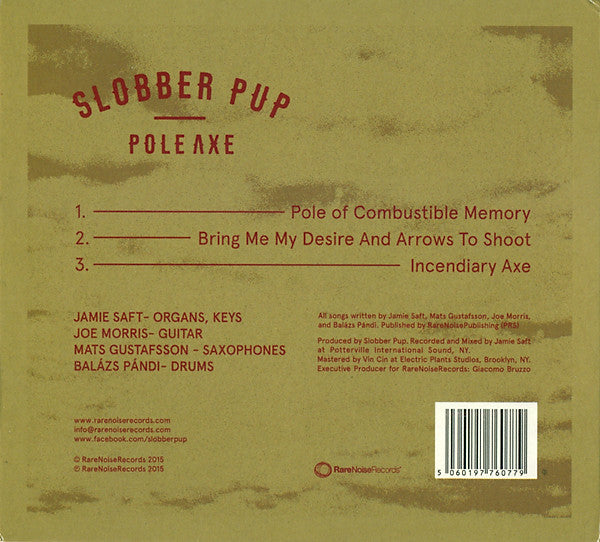 Slobber Pup : Pole Axe (CD, Album)