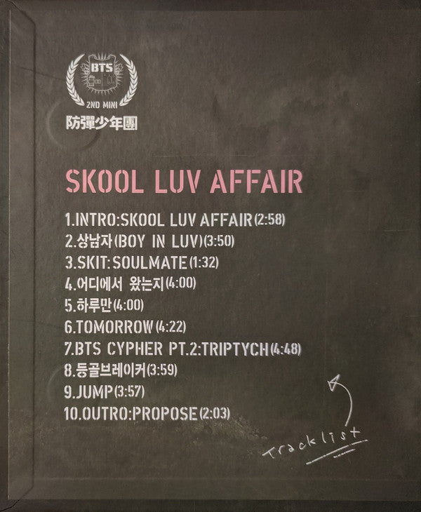 BTS (4) : Skool Luv Affair (CD, Album + Box)