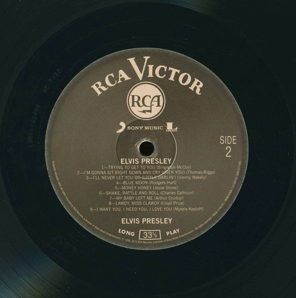 Elvis Presley : Elvis Presley (LP, Album, Mono, RE, 180)