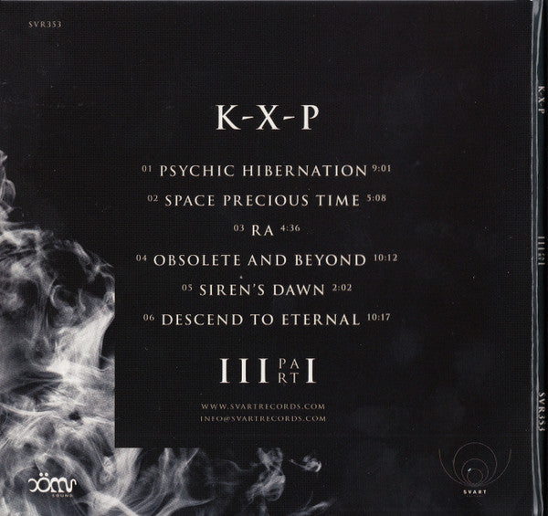 K-X-P : III Part I (CD, Album)