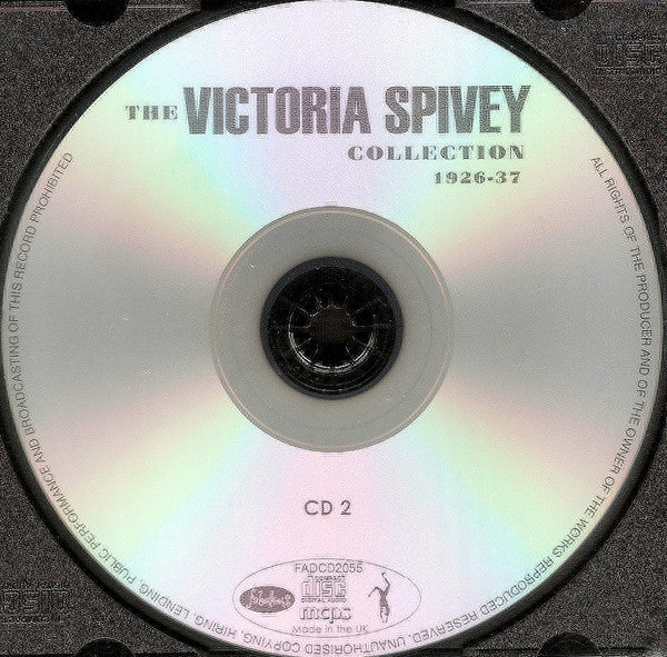 Victoria Spivey : The Victoria Spivey Collection 1926-37 (2xCD, Comp)