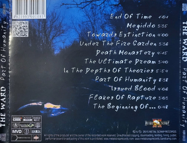 The Ward : Part Of Humanity (CD, Album)