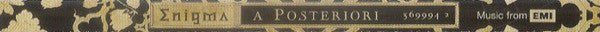 Enigma : A Posteriori (CD, Album)
