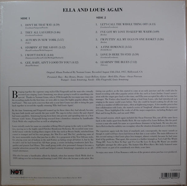 Ella Fitzgerald & Louis Armstrong : Ella And Louis Again (LP, RE, 180)