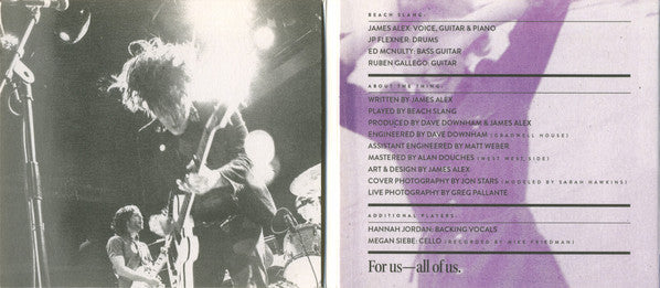 Beach Slang : The Things We Do To Find People Who Feel Like Us (CD, Album)