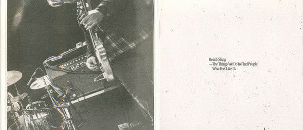 Beach Slang : The Things We Do To Find People Who Feel Like Us (CD, Album)