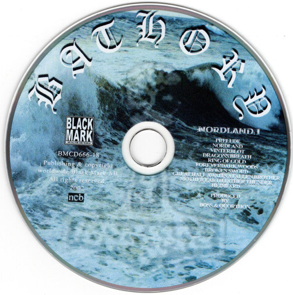 Bathory : Nordland I (CD, Album, RE)