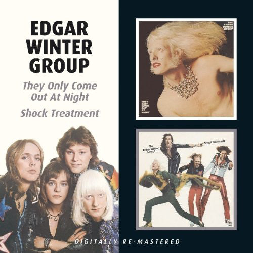 Edgar Winter Group* : They Only Come Out At Night / Shock Treatment (CD, Comp, RM)