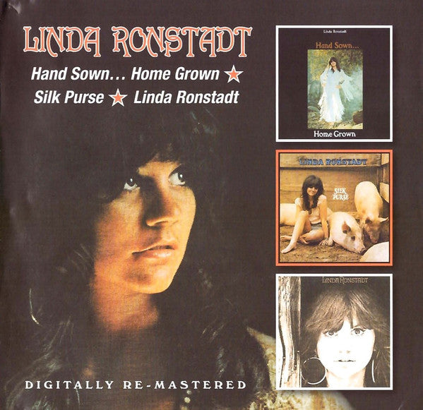 Linda Ronstadt : Hand Sown... Home Grown / Silk Purse / Linda Ronstadt (2xCD, Comp)