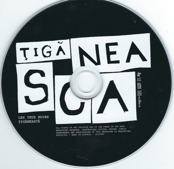Les Yeux Noirs : Tigănească (CD, Album)