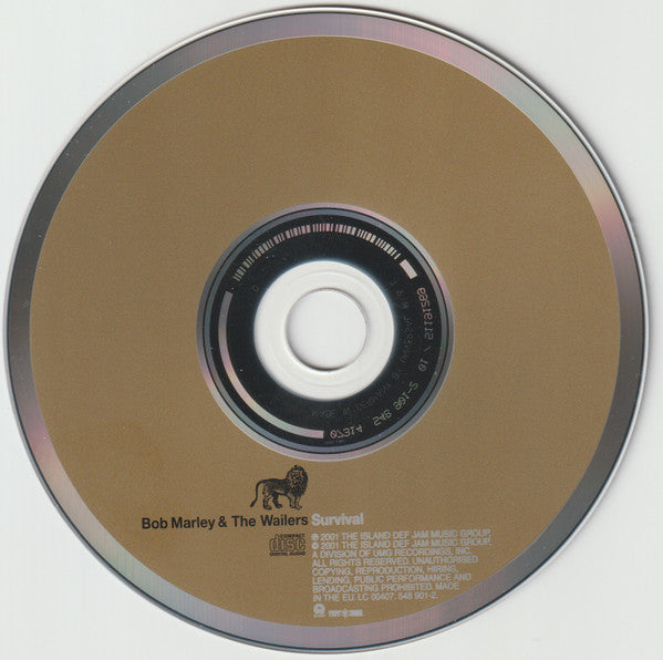 Bob Marley & The Wailers : Survival (CD, Album, RE, RM)