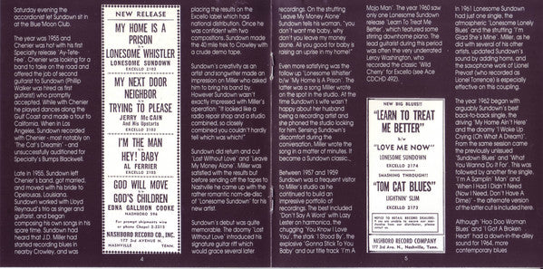 Lonesome Sundown : I'm A Mojo Man (CD, Comp)